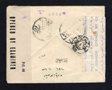 PALESTINE 1943 CENSORED MAIL & DESTINATION