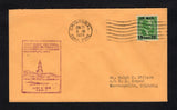 PANAMA - CANAL ZONE - 1929 - FIRST FLIGHT: Cover franked with 1929 15c on 1c green AIR surcharge issue (SG 117) tied by CRISTOBAL machine cancel dated JUN 21 1929. Flown on the FAM 5 Cristobal - Barranquilla, Colombia first flight with illustrated first flight cachet on front. Addressed to BARRANQUILLA, COLOMBIA with arrival cds on reverse. (Muller #22, AAMC #CZ37a)  (PAN42310)