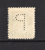 PANAMA - CANAL ZONE 1924 PERFIN