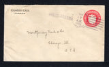PANAMA - 1925 - POSTAL STATIONERY & INSTRUCTIONAL MARK: 2c carmine postal stationery envelope (H&G B11) used with PANAMA cds dated OCT 7 1925 with good strike of straight line 'BUZON - PANAMA' marking alongside. Addressed to USA.  (PAN45009)