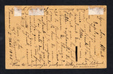 PANAMA 1885 POSTAL STATIONERY, ROUTING & DESTINATION