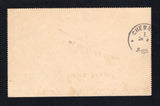 PARAGUAY 1894 POSTAL STATIONERY, OFFICIAL MAIL & CANCELLATION