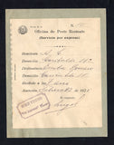 PARAGUAY 1925 EXPRESS MAIL