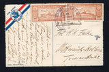 PARAGUAY 1936 AIRMAIL & CHRISTMAS GREETINGS CARD