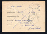 PARAGUAY 1959 FOREIGN SETTLEMENTS IN PARAGUAY, REGISTRATION & CANCELLATION