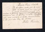PERU 1900 POSTAL STATIONERY