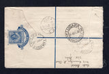 RHODESIA - NORTHERN RHODESIA 1939 POSTAL STATIONERY & HIGH VALUE FRANKING