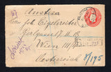 SOUTH AFRICA 1923 POSTAL STATIONERY & MULTIPLE FRANKING