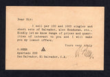 SALVADOR 1963 POSTAL STATIONERY