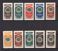 SALVADOR - 1935 - COMMEMORATIVES: 'Tercentenary of San Vicente' issue the set of ten fine mint. (SG 853/862)  (SAL/3817)
