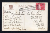 SIERRA LEONE - 1936 - GV ISSUE & MARITIME: Real photographic sepia PPC 'The Laundry. Freetown Sierra Leone' franked on message side with single 1932 1½d carmine GV issue (SG 157) tied by fine strike of boxed 'POSTED ON STEAMER' marking in black and also by FREETOWN cds dated AU 25 1936 alongside. Addressed to UK.  (SIE/43222)