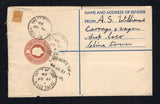 SIERRA LEONE 1955 POSTAL STATIONERY & REGISTRATION