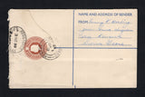 SIERRA LEONE 1958 POSTAL STATIONERY, REGISTRATION & CANCELLATION