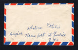 SAINT LUCIA 1961 CANCELLATION