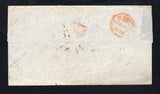 SAINT LUCIA 1850 DISINFECTED MAIL & PRESTAMP