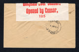 SOUTH WEST AFRICA 1918 SOUTH AFRICA USED IN SOUTH WEST AFRICA & CENSORSHIP