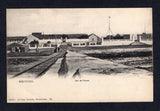 URUGUAY - 1910 - POSTCARD & DISINFECTION: Circa 1910. Black & white PPC 'Montevideo, Isla de Flores' showing the view of the Quarantine buildings on the island. Fine unused. Scarce card.  (URU/10842)