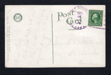 UNITED STATES OF AMERICA - 1910 - ALASKA & CANCELLATION: Colour PPC 'Reindeer Herd, Alaska' franked on message side with single 1908 1c green (SG 338a) tied by good strike of SAINT MICHAEL ALASKA cds in purple dated JUN 12 1910. Addressed to FAIRBANKS, ALASKA.  (USA/42123)