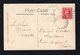 UNITED STATES OF AMERICA - 1911 - ALASKA & CANCELLATION: Black & white PPC 'U.S.Signal Service Boy out to repair break in Telegraph line. Near Fairbanks, Alaska' franked on message side with 1910 2c carmine (SG 382) tied by CHENA ALASKA cds dated JUN 2 1911 (Postmarks of Territorial Alaska rarity factor 5). Addressed to FRANCE with arrival cds on front.  (USA45293)