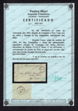 VENEZUELA 1892 STAMP SHORTAGE