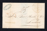 VENEZUELA 1843 BRITISH POST OFFICES & ROUTING