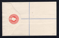 BAHAMAS - 1912 - POSTAL STATIONERY: 2d red 'GV' postal stationery registered envelope (H&G C3a, size G) with large 'SPECIMEN' overprint in black.  (BAH/27364)