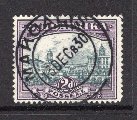 BASUTOLAND - 1930 - FORERUNNERS: South African 2d slate grey & lilac used with fine strike of MAKOALIS cds dated 18 MAY 1931. Scarce. (SG 44)  (BAS/1711)