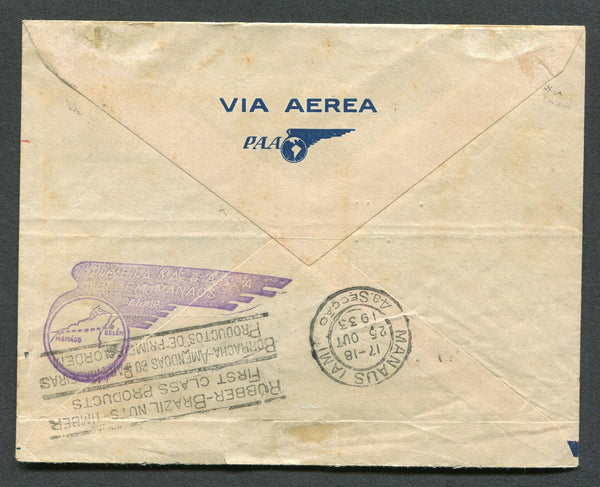 Brazil First Flight BRAZIL stamps, covers and philately – Latin American Philatelics