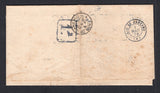 BRAZIL 1876 DOM PEDRO ISSUE & CANCELLATION