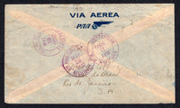 BRAZIL 1932 AIRMAIL, REGISTRATION & ROUTING