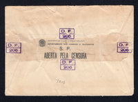 BRAZIL 1944 CENSORED MAIL