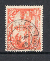 BRITISH GUIANA - 1948 - CANCELLATION: 12c orange GV issue used with good strike of POSTAL AGENCY NO. 5 cds dated 8 MR 1948 located at ENACHU. A scarce cancel. (SG 293)  (BRG/41334)