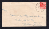 BRITISH GUIANA - 1919 - TRAVELLING POST OFFICES: Cover franked with single 1913 2c scarlet GV issue (SG 260a) tied by fine strike of T.P.O. E.C. RLY. B.G. cds dated MAY 20 1919. Addressed internally to Water Street in GEORGETOWN with arrival cds on reverse. Very fine.  (BRG/41413)