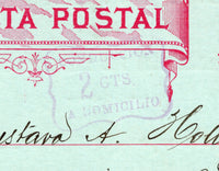 CHILE 1895 INSTRUCTIONAL MARK