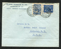 COLOMBIAN AIRMAILS - SCADTA 1925 CONSULAR AGENTS CACHETS