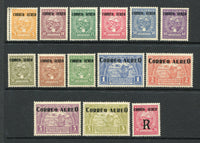 COLOMBIA - 1932 - AIRMAILS: 'Correo Aereo' overprint on SCADTA airmail issue, the set of thirteen plus the 20c rose red 'R' overprint fine mint. (SG 413/425 & R426)  (COL/24064)