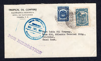COLOMBIAN AIRMAILS - SCADTA 1927 CONSULAR AGENTS CACHETS