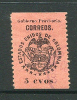 COLOMBIA - 1900 - 1000 DAYS WAR: 5c black on pink 'Cucuta' issue, a fine cds used copy. Underrated issue. (SG 191d)  (COL/29420)