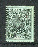 COLOMBIAN STATES - ANTIOQUIA - 1889 - CANCELLATION: 2½c black on pale blue used with JERICO manuscript cancel. (SG 75)  (COL/33672)