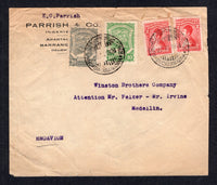 COLOMBIAN AIRMAILS - SCADTA 1928 INSTRUCTIONAL MARK
