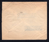 COLOMBIAN AIRMAILS - SCADTA - 1928 - INSTRUCTIONAL MARK: Cover franked with pair 1917 2c carmine plus 1923 10c green & 20c grey SCADTA issue (SG 359, 38 & 40) all tied by BUCARAMANGA SCADTA cds's. Addressed to MEDELLIN with two fine strikes of small boxed 'Use el correo aereo colombiano Pida informes en las Agencias de la COSADA y de la SCADTA' cachet in blue on reverse. Uncommon.  (COL/8507)