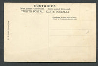 COSTA RICA 1910 EARTHQUAKE POSTCARD