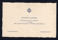COSTA RICA 1935 OFFICIAL MAIL