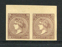 CUBA - 1869 - FORGERY: 40c dull lilac 'Isabella' issue 'Segui' FORGERY, a fine unused pair. (As SG 35)  (CUB/27020)