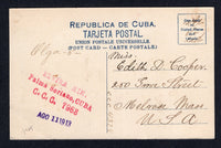 CUBA 1913 TRAVELLING POST OFFICES