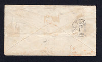 DOMINICA 1889 POSTAL FISCAL & REGISTRATION