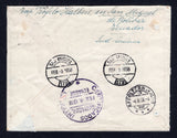 ECUADOR 1938 REGISTRATION & CANCELLATION