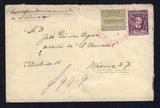 GUATEMALA - 1929 - FIRST FLIGHT: Cover with manuscript 'Correspondencia enviada en el Trimotor' at top franked with 1929 3c deep purple and 1c olive green TAX issue (SG 230 & 223) tied by large CORREO AEREO GUATEMALA cds in magenta dated in error 29 ABR 1929 (it should have been the 28th). Flown on the GUATEMALA CITY - MEXICO first flight by Pickwick Airways without any cachets. SERVICIO AEREO MEXICO D.F. arrival cds on reverse dated 28 ABR 1929. Cover a little worn along top & right hand edges with vertic