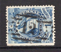 GUATEMALA - 1886 - CANCELLATION: 1c deep blue 'Quetzal' issue superb used with fine strike of LARGE NUMERAL '12' of SAN FELIPE DE RETALHULEU in black. (SG 43)  (GUA/5505)