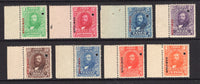 HONDURAS - 1903 - DEFINITIVE ISSUE: 'Guardiola' issue the set of eight all with 'SPECIMEN' overprint and small hole punch. Ex ABNCo. archive. (SG 118/125)  (HON/24200)